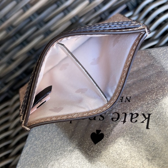 Kate Spade Shimmy Glitter Boxed Small Card Holder - Picture 8 of 16